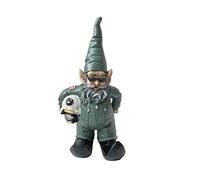 Pilot Gnome Statue with Helmet, Air Force Garden Gnome Figurine for Lawn Ornaments Indoor or Outdoor Decor Christmas Birthday Gift