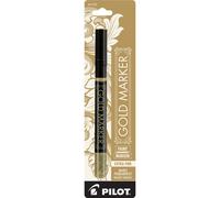 Pilot Gold Metallic Permanent Paint Marker Extra Fine Point Single Pen (41500)
