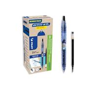 Pilot B2P Eco Gel 0.7 BK 10 Pens+Refills
