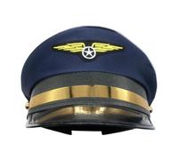 Pilot Hat Vintage Captain Role Play Airline Uniform Cosplay Costume