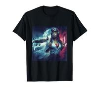 Pilot Heartbeat WW2 Spitfire Warplane Cool Aviator T-Shirt