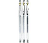 Pilot Hi-Tec-C 025 Gel Ink Ballpoint Pen, Ultra Fine - 0.25mm, Black, LH-20C25-B, 3 Pack
