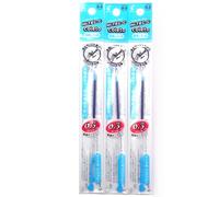 Pilot Hi-Tec-C Coleto Gel Ink Pen Refill 0.3mm Clear Blue ? 3 Packs/total 3 pcs (Japan Import) [Komainu-Dou Original Package]
