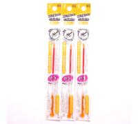 Pilot Hi-Tec-C Coleto Gel Ink Pen Refill 0.5mm Apricot Orange ? 3 Packs/total 3 pcs (Japan Import) [Komainu-Dou Original Package]