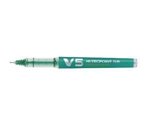 PILOT Hi -Techpoint V5 Cartridge System Pen Green Ink