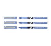 Pilot V5 Hi-Tecpoint Pen - 1 Pack (Blue) 0.5mm Medium Needle Tip - Smooth, Precise Writing