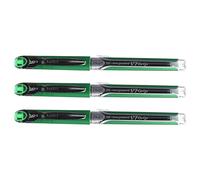 Pilot Hi-Tecpoint V7 Grip Rollerball Pen Pens Pack Of 3, Green