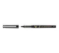 Pilot Hi-Tecpoint V7 Non-retractable Rollerball Pen Black 0.4 mm Fine Rollerball Non Refillable Pack of 12