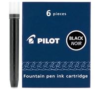 Pilot ic-50 Black Cartridges â€“ For Fountain Pens Pack of 6