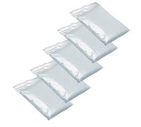Pilot Imports AMAZING VALUE Unisex Adult Emergency Waterproof Reusable Rain Ponchos With Hoods - Perfect For Festivals, Camping & Theme Parks (Clear((pack of 4)))