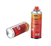 Pilot Imports BUTANE GAS BOTTLES CANISTERS FOR COOKER HEATER BBQ (Pack of 2)