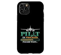 Pilot In Progress Please Wait Airplane Training Future Pilot Case for iPhone 11 Pro