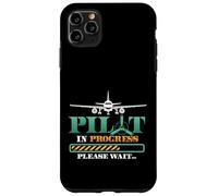 Pilot In Progress Please Wait Airplane Training Future Pilot Case for iPhone 11 Pro Max