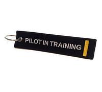 Pilot in Training Keychain | Luggage Tag | 1 Gold Stripes | aviamart®