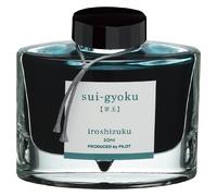 Pilot INK-50-SU Fountain Pen Ink, Iroshizuku Sugyoku Suidama, 1.7 fl oz (50 ml), PILOT Ink in Glass Bottle