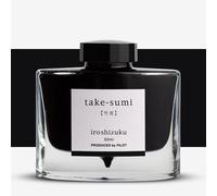 PILOT Iroshizuku Fountain Pen Ink - 50 ml Bottle - Take-sumi (Gray Black) (Japan Import), Black