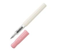 Pilot Kakuno Fine-Nib Fountain Pen, White Body Soft Pink Cap (FKA-1SR-SPF)