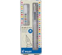 Pilot Kakuno Fountain Pen (10822) | Writing for taking notes, beginner fountain pen, hexagonal barrel, easy hold, writing pens