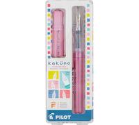Pilot Kakuno Fountain Pen, Pink Barrel, Fine Nib