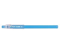 Pilot KLEER Ballpoint Pen with Cap - Erasable - Fine Tip - Turquoise