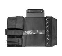 Pilot Knee Pad - Compact Desk Board, Seven Compartments, Adjustable Strap, Writing Support, Noteclip, Document Organisation, Portable Rigid Pad, Travel Accessories | Work, Homeschool