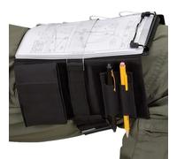 Pilot Kneeboard - Oxford Cloth PP 8.07x13.39 Inches | Knee Writing Board | Clipboard with Pen Holder Durable Aviation Organizer for Notes Documents Training and Daily Use
