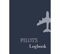 Pilot Logbook: Notebook for Virtual Pilots Perfect and Handy Flight Simulator Handbook