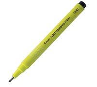 Pack of 3 - Pilot Lettering Calligraphy Pen Medium 2 mm Black