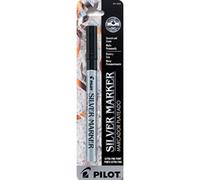 Pilot Metallic Permanent Paint Markers Silver Extra Fine Point Single Pen (41600)