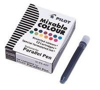Pilot Mixable Colour Cartridges for Parallel Pen ASSORTED COLOURS by Pilot