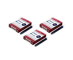 PILOT Namiki IC-100 Ink Cartridges for Capless Pens Midnight Blue Pack of 3