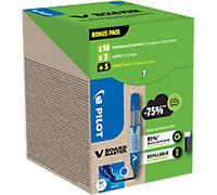 Pilot Non-permanent Whiteboard Marker Blue Medium Bullet - Pack of 20