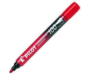 Pilot nsc100r - Permanent Marker, Red