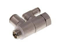 Pilot Operated Check Valve 10mm & G1/4'' Male Elbow Brass 0.5-10bar (7-145psi)