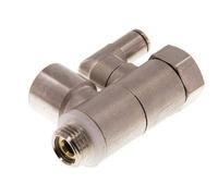 Pilot Operated Check Valve 4mm & G1/4'' Male Elbow Brass 0.5-10bar (7-145psi)