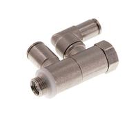 Pilot Operated Check Valve 6mm & G1/8'' Male Elbow Brass 0.5-10bar (7-145psi)