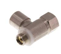 Pilot Operated Check Valve G1/8'' Male-Female Elbow Brass 0.5-10bar (7-145psi)