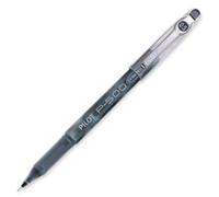 Pilot Precise P-500 Gel Ink Rolling Ball Pens Extra Fine Point (.5mm) Black Ink, Dozen Box (38600), Patented Precision Point Technology, Smooth Skip-Free Writing, Marbled Barrel