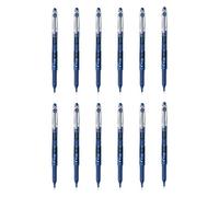 Pilot P500 Needlepoint Gel Rollerball 0.5 mm Tip (Box of 12) - Blue
