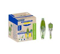PILOT - Pack of 10 Whiteline RT + 10 Refills - Refillable and retractable tape correctors - Made of recycled plastic - Ideal for office and school - Instant correction