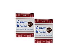 Pilot Namiki IC-50 Fountain Pen Ink Cartridges, Sepia Ink (Box of 6)