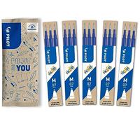 PILOT FriXion Refills 0.7 - Pack of 15 - Colour Blue - FriXion Erasable Ink Refills - Compatible with FriXion Ball & FriXion Clicker 0.7 - Medium Strength - Gel Rollerball Refill