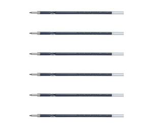 Pilot Pack of 6 Refills RFNS-GG Ballpoint Pen Fine Point Blueaa