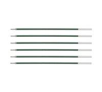 PILOT Pack of 6 RFNS-GG Ballpoint Pen Refills Medium Point Greenaa