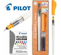 Pilot Parallel Calligraphy Pen 2.4mm Nib - FREE Pack of 12 Assorted Cartridges