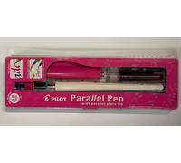 Pilot Parallel Calligraphy Pen 3.0mm Nib - FREE Pack of 6 Black Ink Cartridges