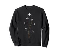 Pilot Passenger Airplanes Aeroplanes Airline Plane Airshow Sweatshirt