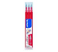 Pilot FriXion Ball Rollerball Pen Refill 0.25 mm Fine Red Pack of 3