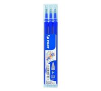 PILOT Pen 2276003 °F Frixion Clicker Refill 0.5 mm Thickness Pack of 3, Blue