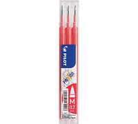Pilot Pen Frixion Ball 2261019F Refill Rollerball Pen Thickness 0.7 mm Coral Erasable Pack of 3